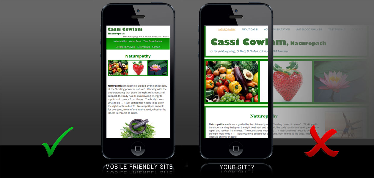 Is your site, Mobile Friendly